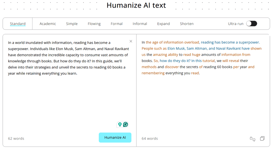 HumanizeAI Pro